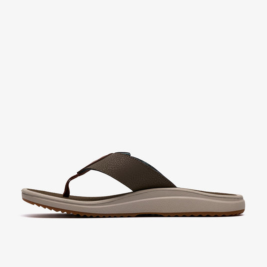 Men's Breeze Flip Flops Green Combination - US 3695