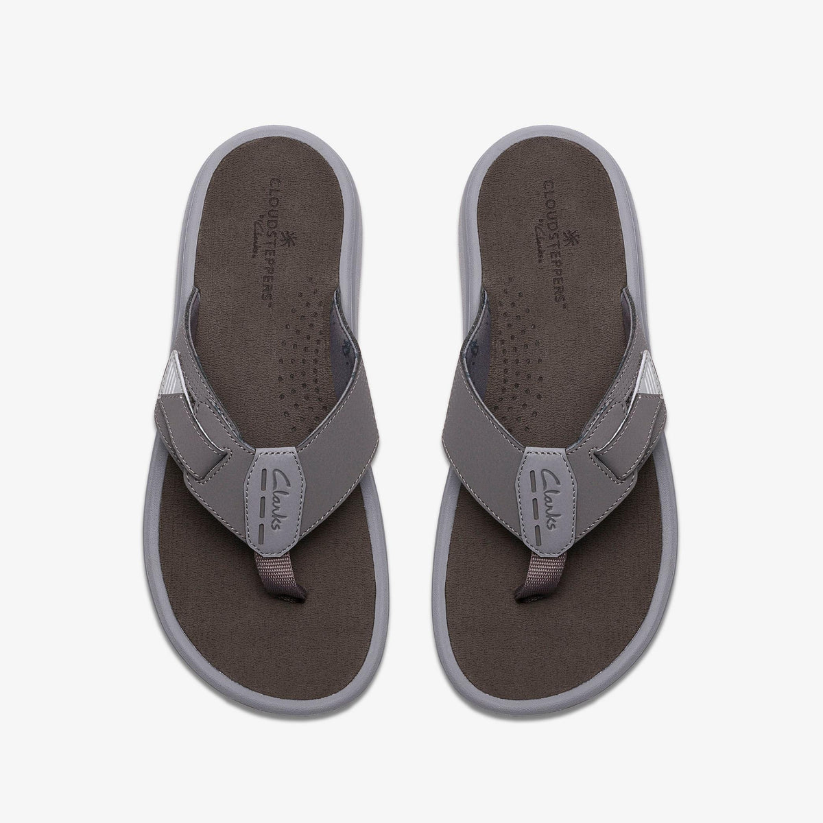Men's Breeze Flip Flops Grey - US 7752
