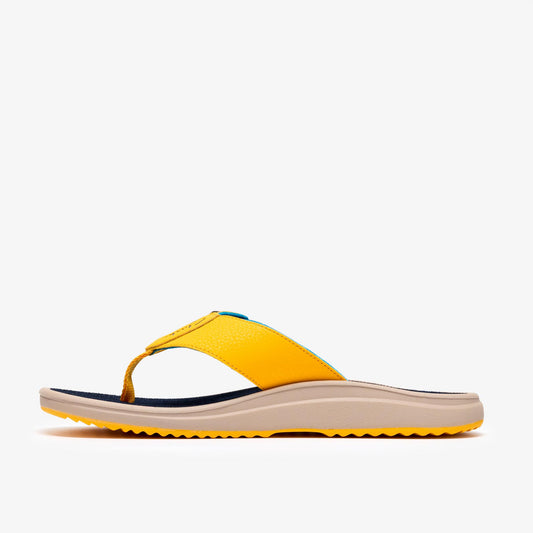 Men's Breeze Flip Flops Yellow Combination - US 9304
