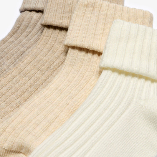 Socks 4 Pack Multicolour 1-2 Years Beige Combination | Clarks For Sale