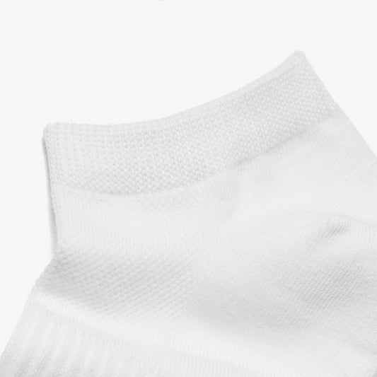 3 Pack Sport Ankle Socks White - US 3638