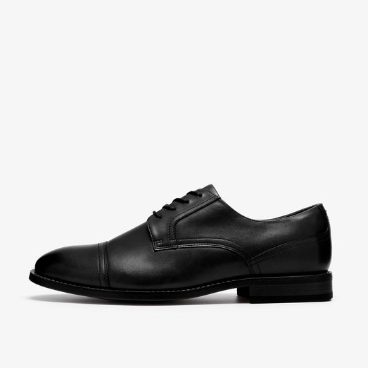 Bowburn Cap Black Leather - US 9055