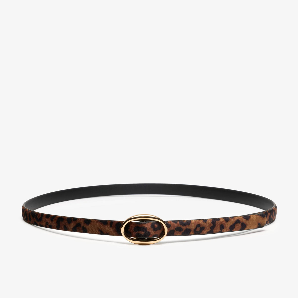 Narrow Interest Belt Leopard Print - US 3268