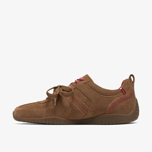 Meridor Lace Dark Tan Suede - US 3381