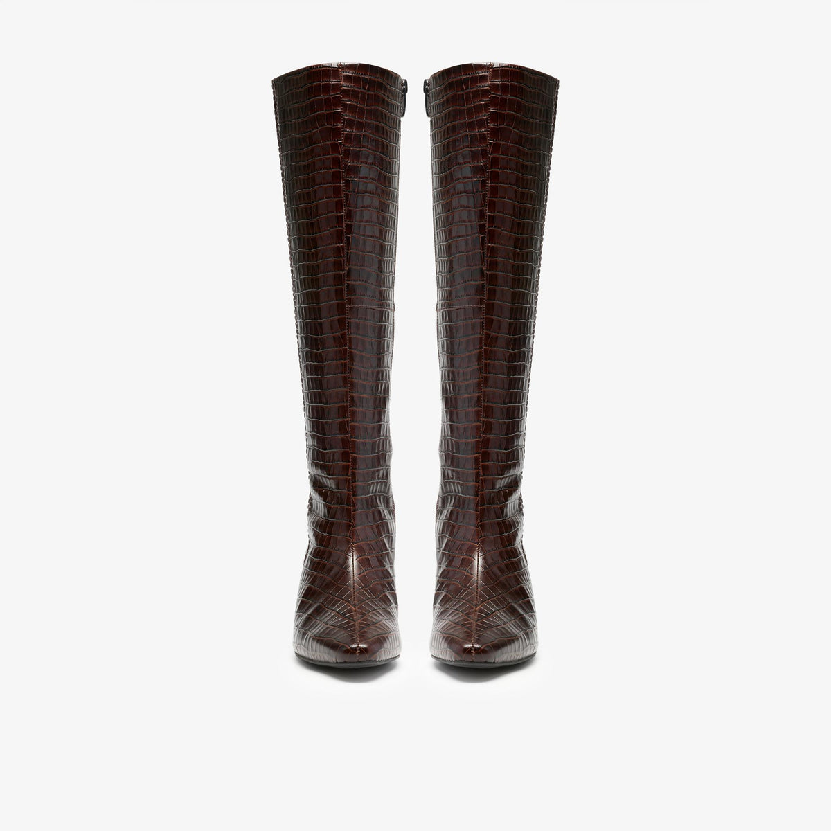 Edina Tall Brown Leather - US 7970