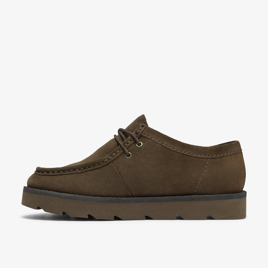 Meare Walla Dark Olive Suede - US 6915