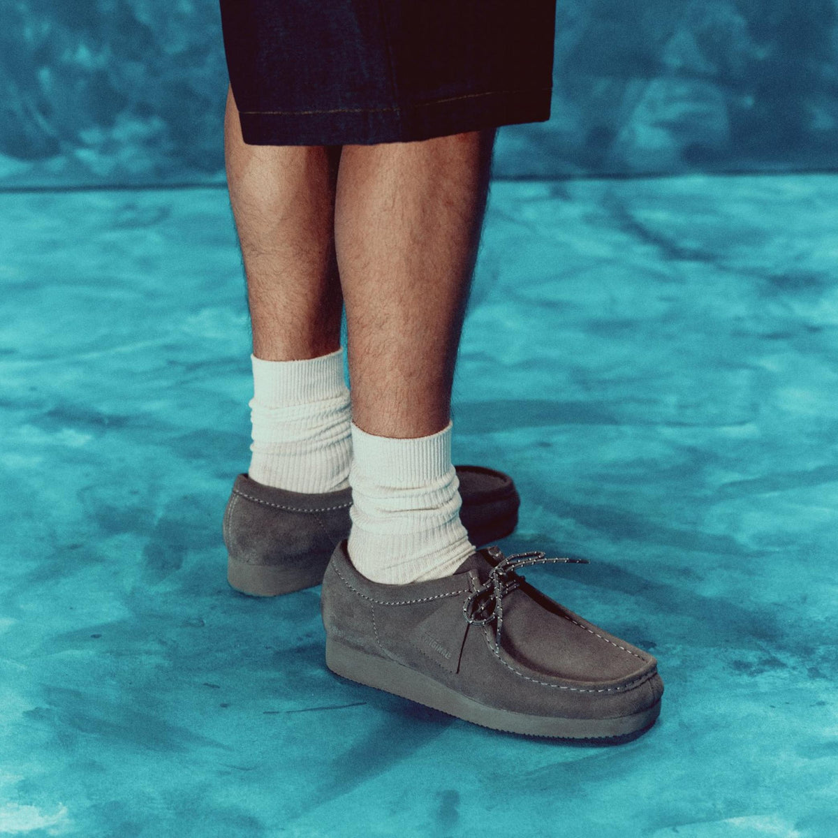 Wallabee Lite Grey Suede - US 3679