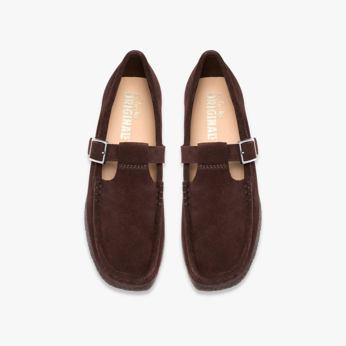 Wallabee T-Bar Chocolate Suede - US 9141