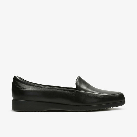 Georgia Loafer Black Leather | Clarks Sale