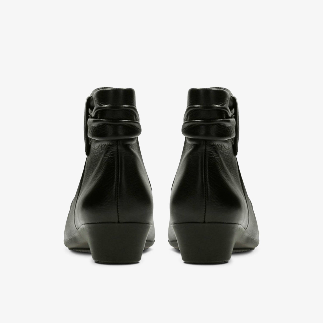 Matron Ella Ankle Boot Black Leather | Clarks