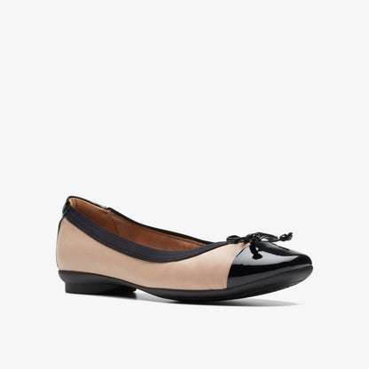 Candra Glow Praline Leather | Clarks