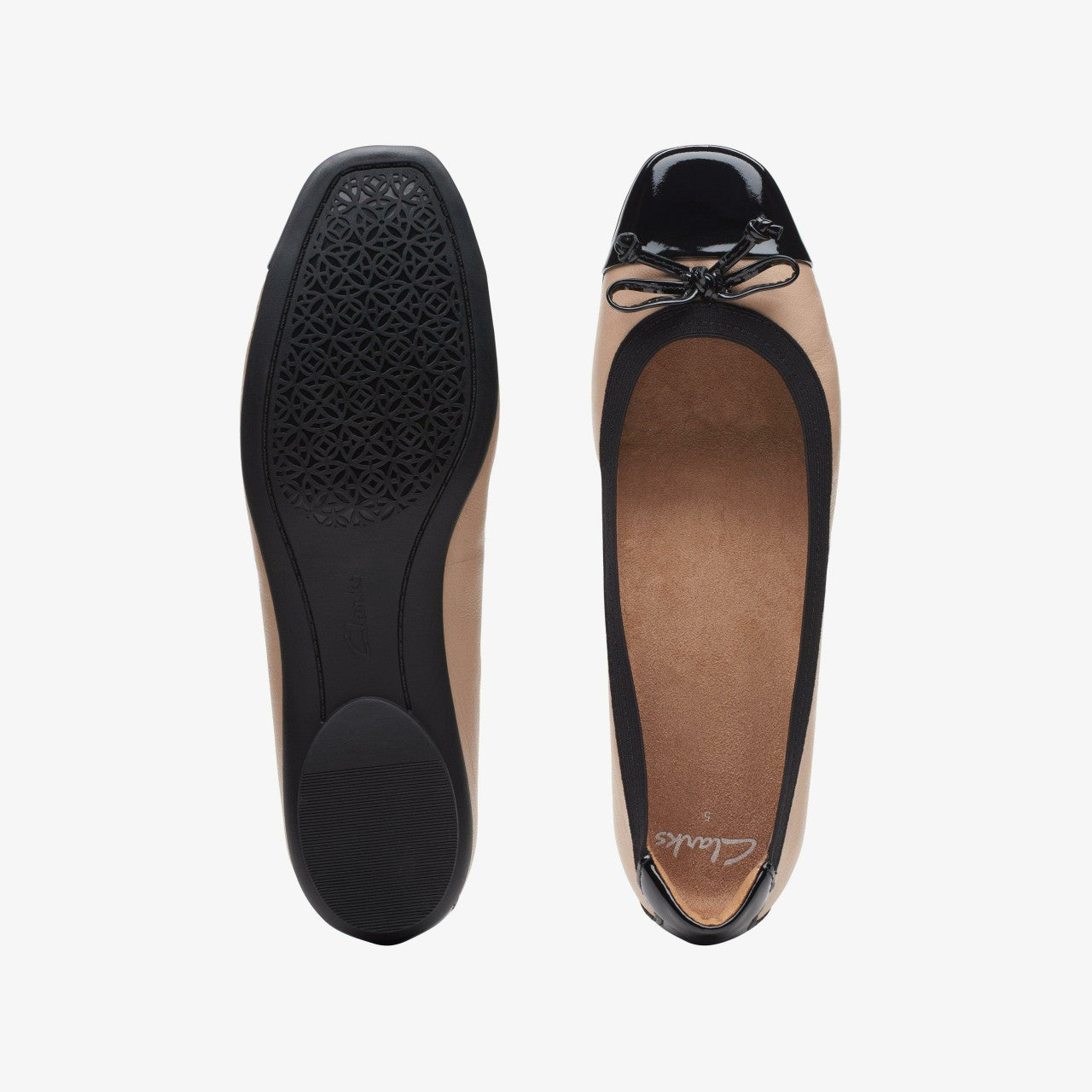 Candra Glow Praline Leather | Clarks