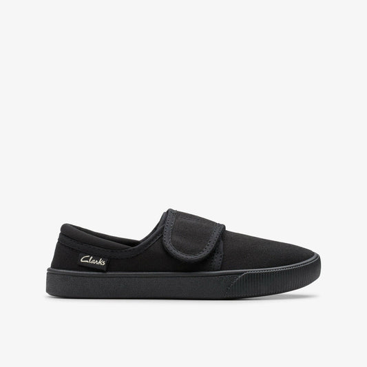 Hopper Run Black Fabric | Clarks US
