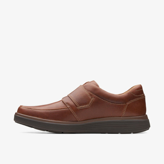 Un Abode Strap Loafer Dark Tan Leather | Clarks Discount