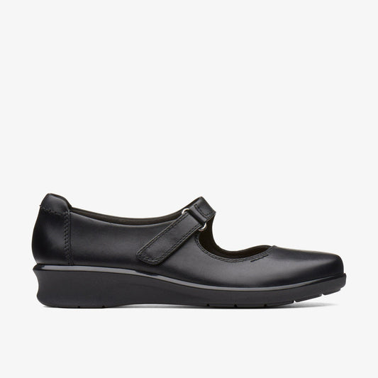 Hope Henley Black Leather | Clarks US