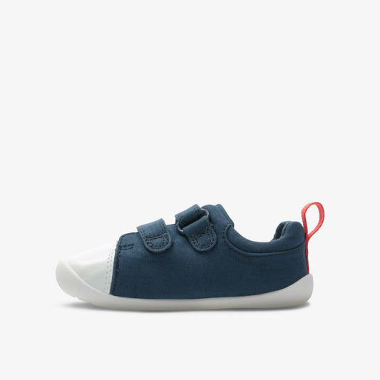 Roamer Craft Toddler Navy Canvas | Clarks For Sale