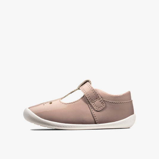Roamer Star Toddler Pink Patent | Clarks Discount