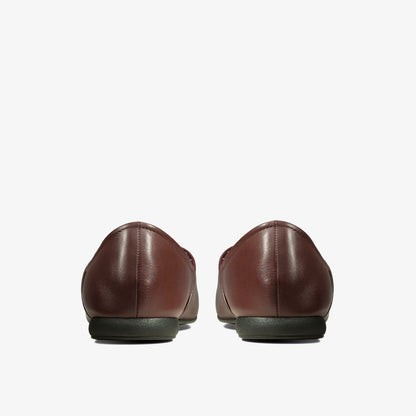 Harston Elite Slipper Burgundy Leather | Clarks US