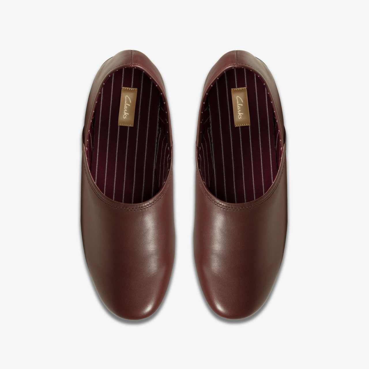 Harston Elite Slipper Burgundy Leather | Clarks US