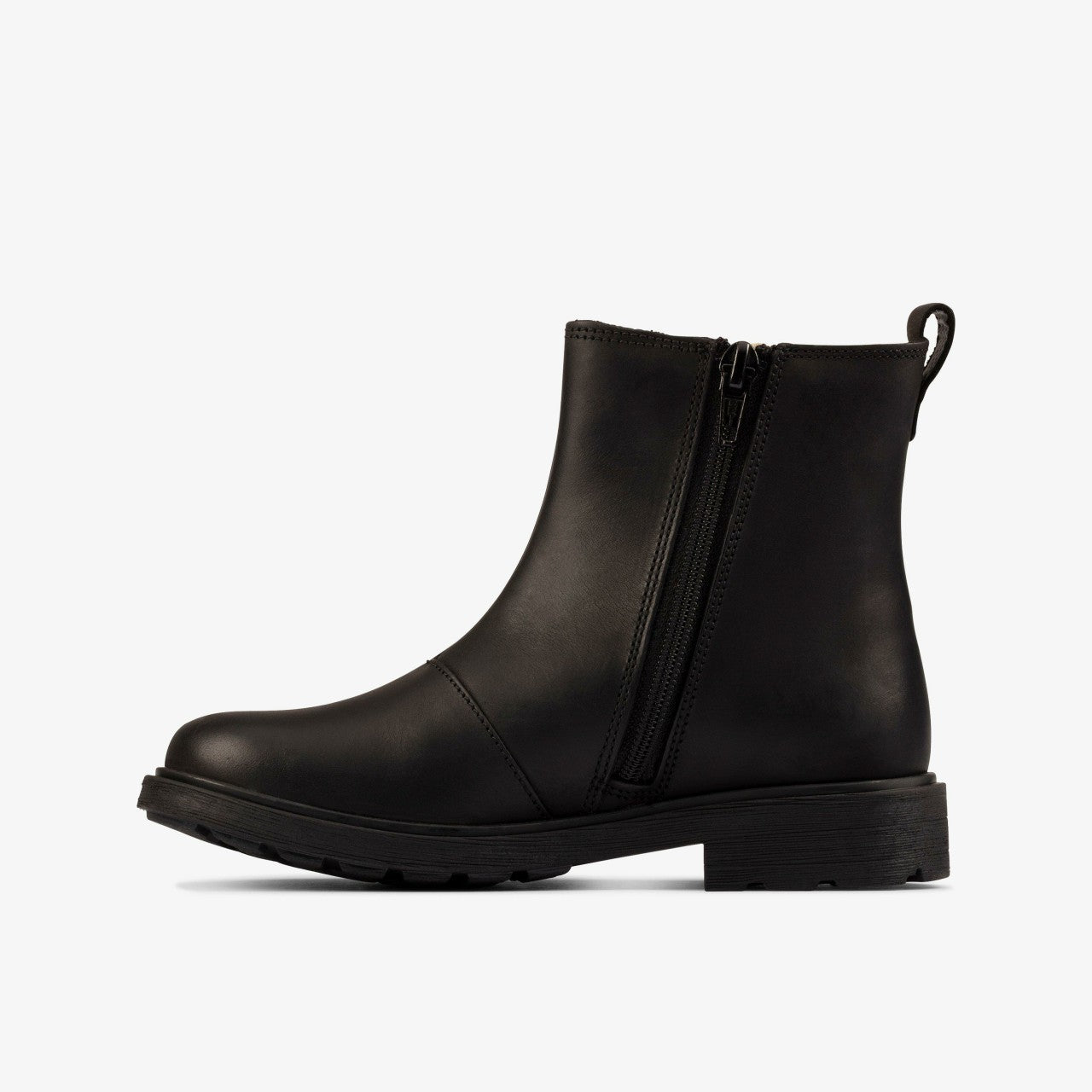 Astrol Orin Kid Black Leather | Clarks Discount
