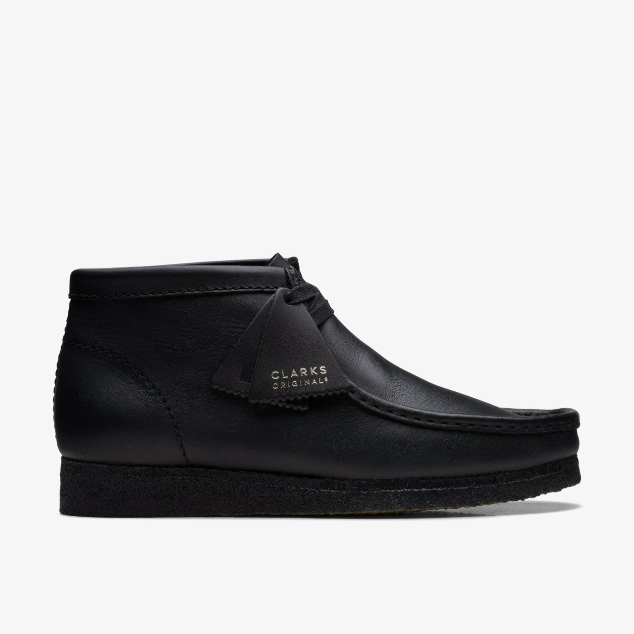 Wallabee Boot Black Leather | Clarks US