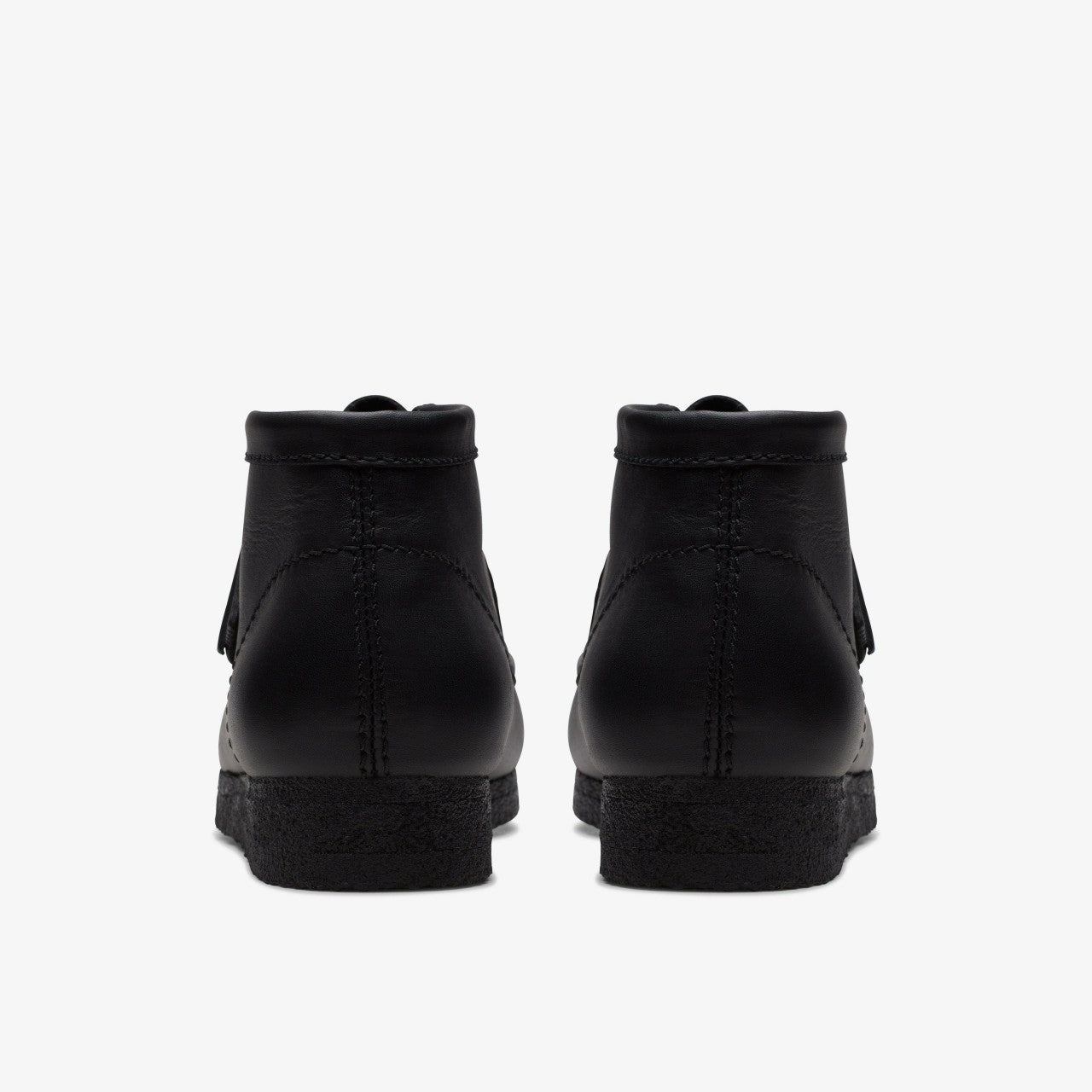 Wallabee Boot Black Leather | Clarks US