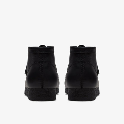 Wallabee Boot Black Leather | Clarks US