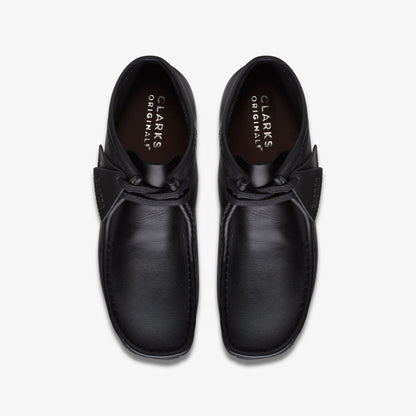 Wallabee Boot Black Leather | Clarks US