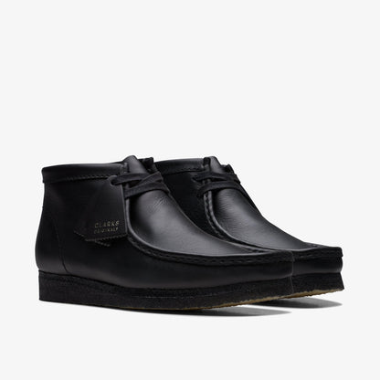 Wallabee Boot Black Leather - US 4996