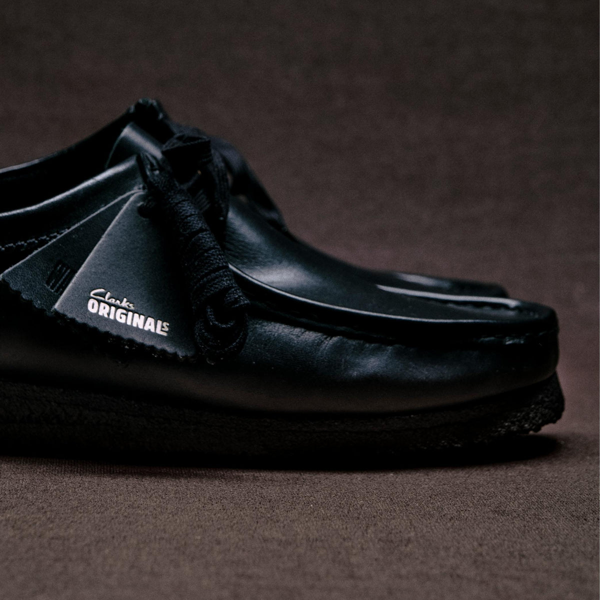 Wallabee Black Leather - US 9339