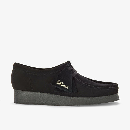 Wallabee Black Suede | Clarks US