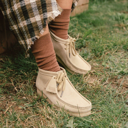 Wallabee Boot Maple Suede | Clarks Discount