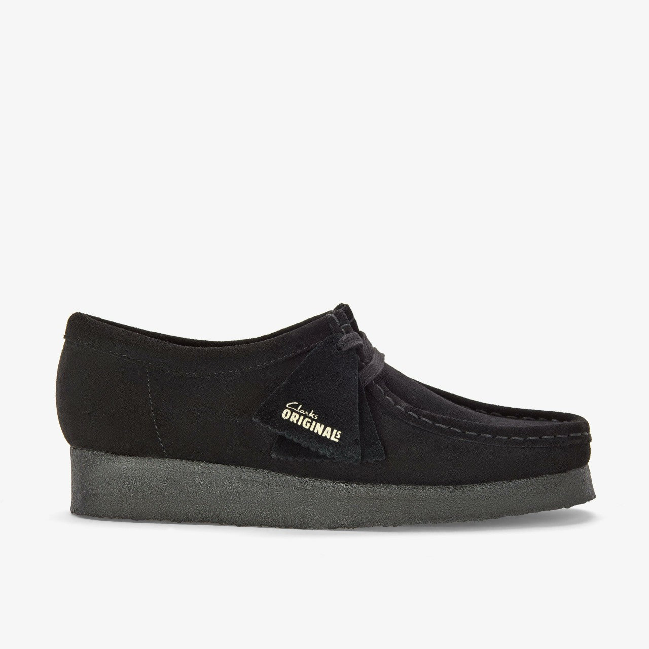 Wallabee Black Suede | Clarks