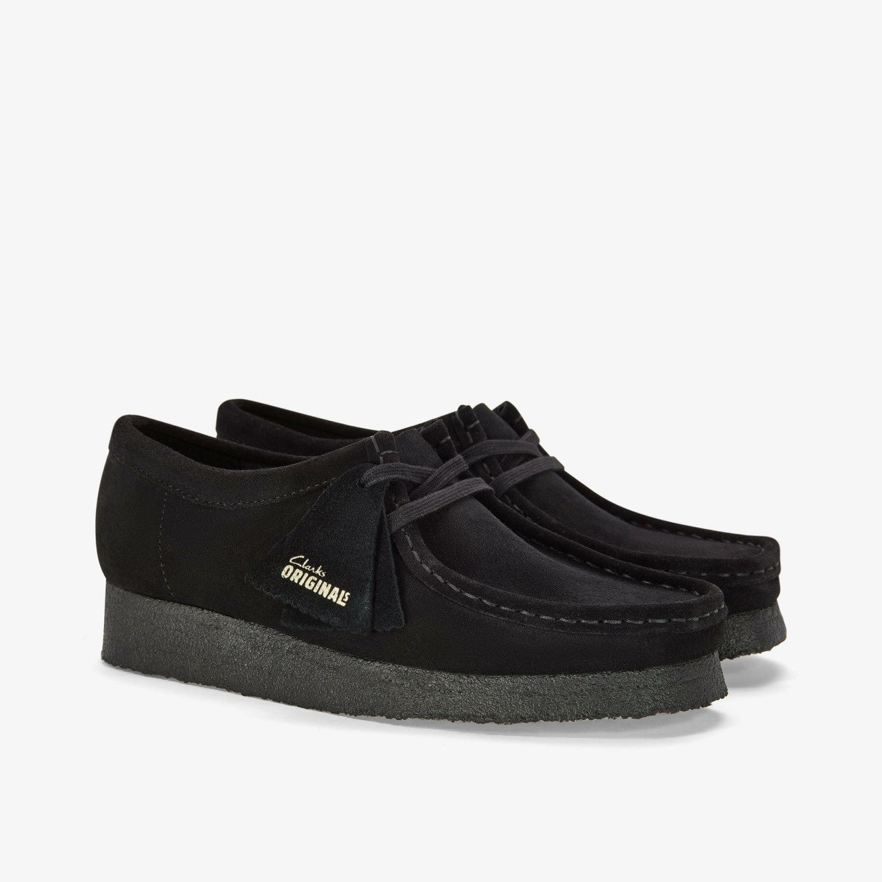 Wallabee Black Suede | Clarks