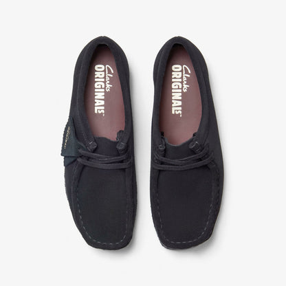 Wallabee Black Suede | Clarks