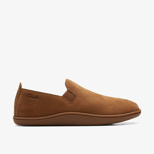 Home Mocc Slipper Tan Suede | Clarks Sale