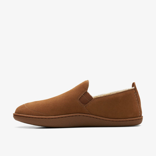 Home Mocc Slipper Tan Suede | Clarks Sale