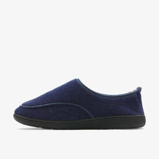 King Riptape Slipper Navy | Clarks Onsale