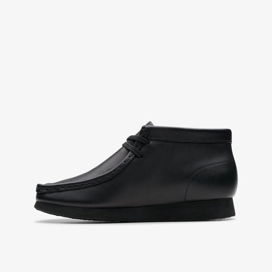 Wallabee Boot Kid Black Leather - US 7099