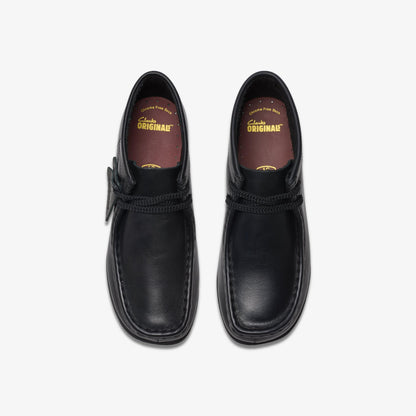 Wallabee Boot Kid Black Leather - US 7099
