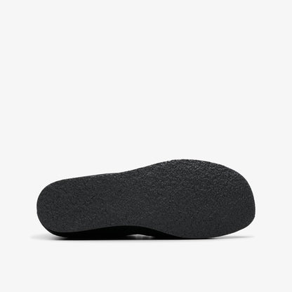Wallabee Boot Kid Black Suede - US 6112