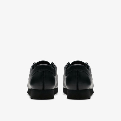 Wallabee Older Black Leather | Clarks Sale