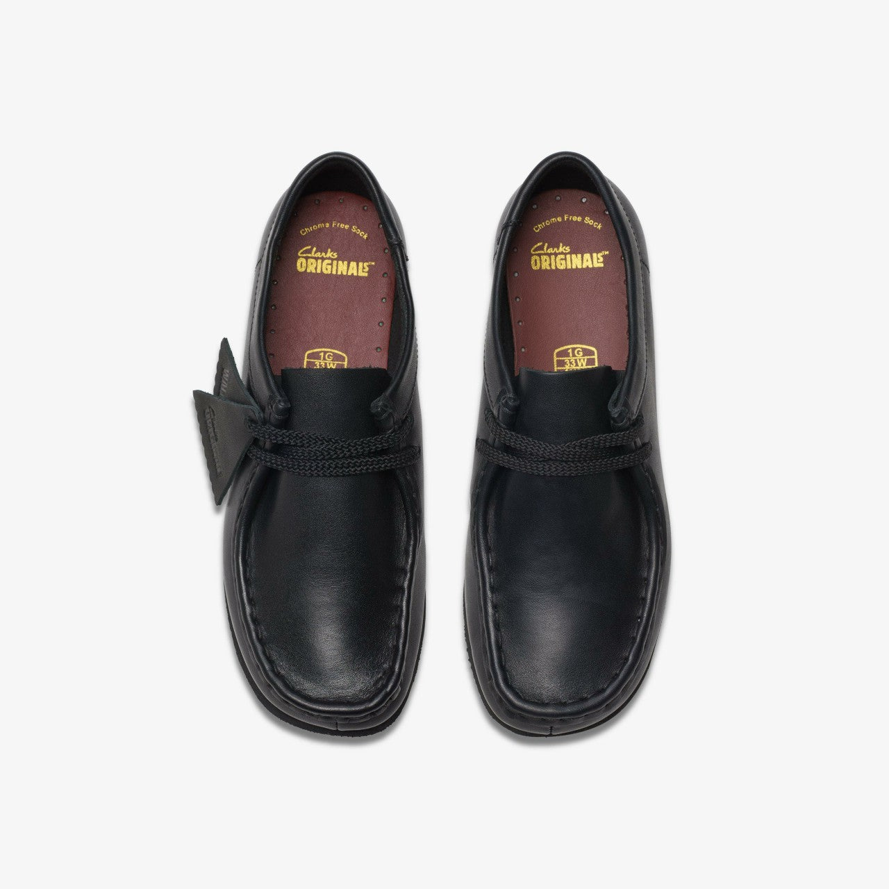 Wallabee Older Black Leather | Clarks Sale