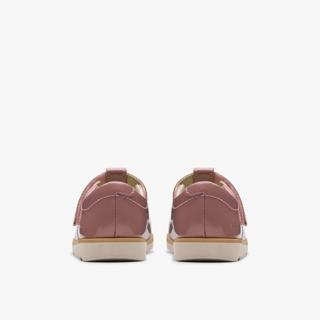 Crown Teen Toddler Dusty Pink Patent | Clarks For Sale