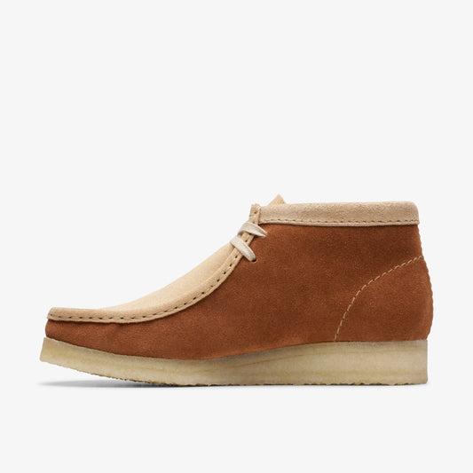 Wallabee Boot Tan Combination | Clarks US