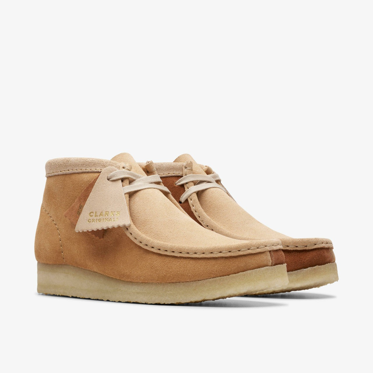 Wallabee Boot Tan Combination | Clarks US