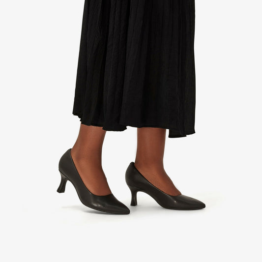 Kataleyna Gem Black Leather | Clarks