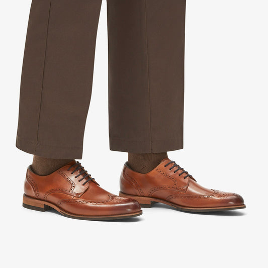 Craft Arlo Limit Brogue Tan Leather | Clarks