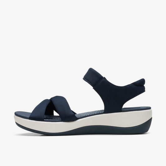 Arla Shore Navy Textile | Clarks Sale
