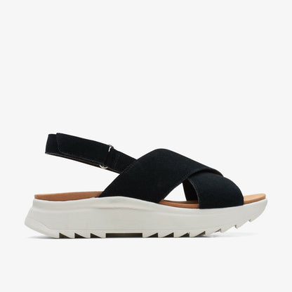 Dash Lite Wish Black Suede | Clarks Discount